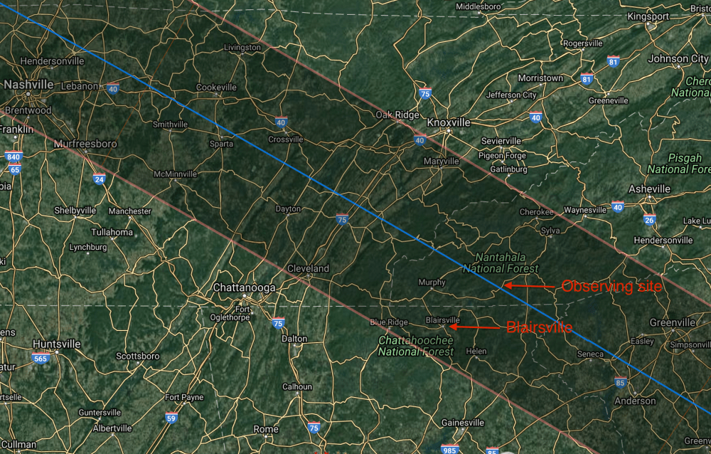 Eclipse viewing spot 2