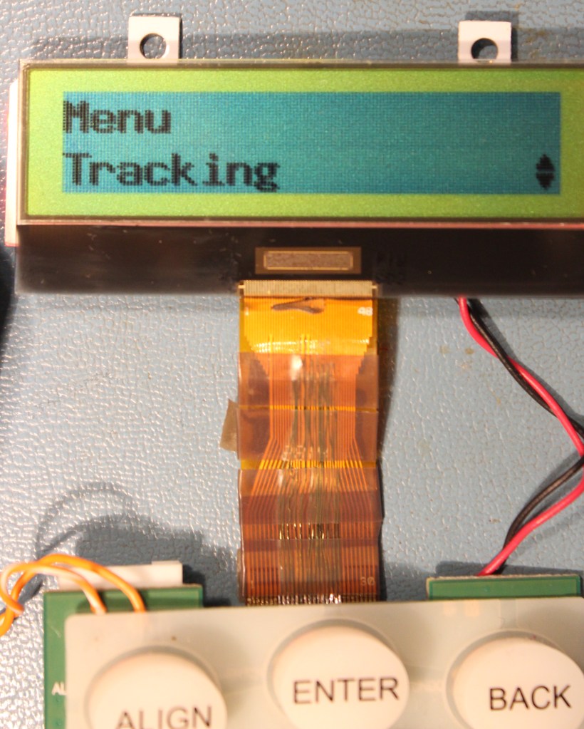 The repaired flex-print cable.