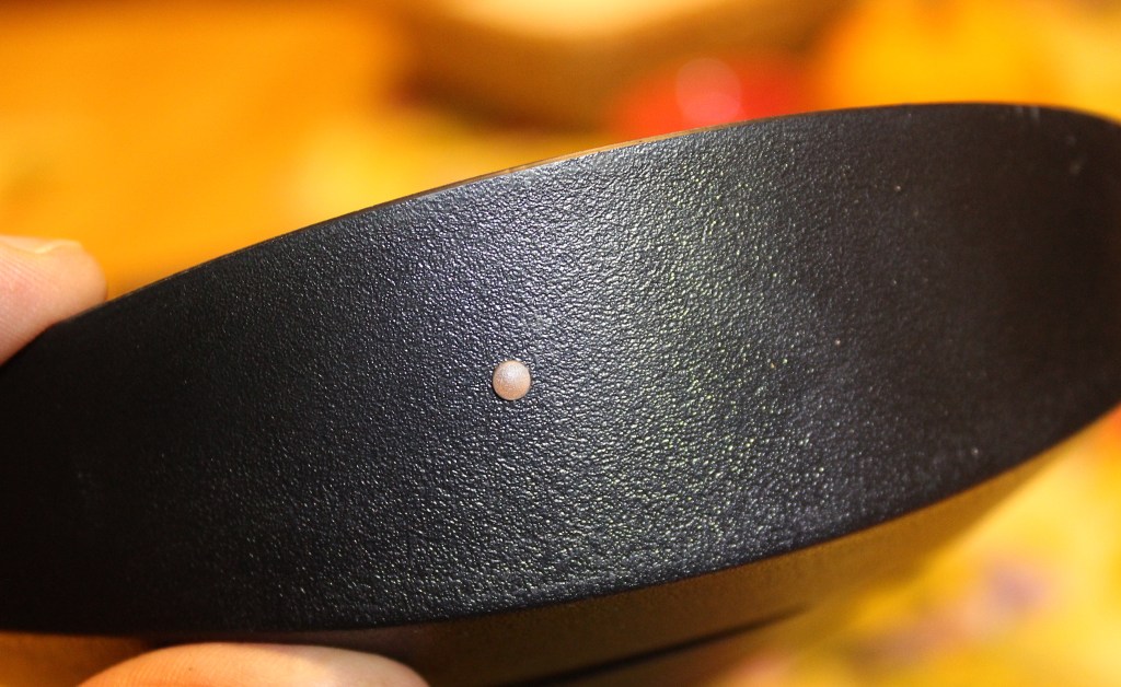 I ended up with a nice, neat installation, shown here before re-installing the fork arm cover. The light pipe looks like it was factory installed.